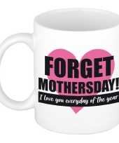 Forget mothers day kado mok beker voor moederdag verjaardag